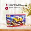 LaQ Hamacron Constructor Monster Truck | 181 Pieces | 5 Models | Age 5+ | Creative, Educational Construction Toy Block | Made in Japan