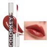 COLORKEY Lip Gloss Mirror Series, Hydrating Lip Gloss with Essential oil, High Shine Glossy Lip Tint, Hydrated & Fuller-looking Lips, Long-Lasting Liquid Lipstick (B708 Tea time)