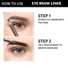 Long-Lasting Waterproof Eyebrow Liner, Makeup Brow Definer Pencil for Perfect brows, Eye Makeup Smudge-proof, Longwearing with Smooth Creamy Tip #22 Light Brown