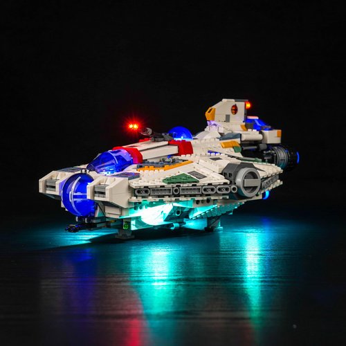 BRICKSHINING LED Lighting Compatible with Lego Ghost & Phantom II 75357, Light Kit Compatible with Lego 75357, Giving Light to Model, NOT Included The Model Set（Standard Version）