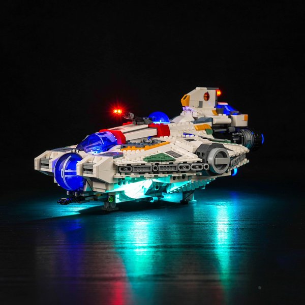 BRICKSHINING LED Lighting Compatible with Lego Ghost & Phantom II 75357, Light Kit Compatible with Lego 75357, Giving Light to Model, NOT Included The Model Set（Standard Version）