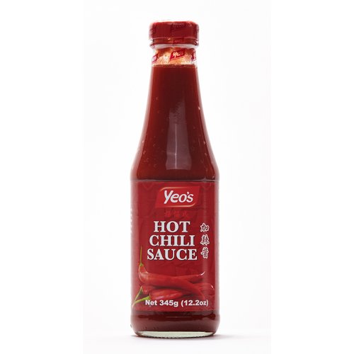 Yeo's Chili Sauce (Hot Chili Sauce) Pack of 2
