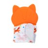 Nuby Happy Hands Silicone Teething Mitten - Baby Teething Toy - 3+ Months - Fox