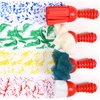 READY 2 LEARN Textured Art Tools - Set of 4 - Jumbo Paint Brushes for Toddlers and Kids - Set 1 - DIY Patterns and Effects