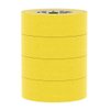 FrogTape Delicate Surface Painter's Tape With PaintBlock, 1.41 Inch x 60 Yards, 4-Pack, Yellow (240662)