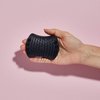TANGLE TEEZER The Scalp Exfoliator & Scalp Massager for Hair Treatments and Detox, Onyx Black