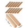 Dodef Wood Premium Wooden Rhythm Sticks for Kids - Set of 16 Musical Sticks for Music Education and Creative Expression - Lummi Sticks Musical Instruments Ideal for Kids