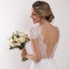 12 Pieces Rhinestone Bobby Pins Decorative Fancy Crystal Bobby Pins Shiny X Shaped Hair Clips Metal Hair Barrettes Bling Diamond Wedding Hair Accessories for Women Ladies Girls (Flower and Star Style)