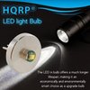 HQRP Upgrade LED Bulb Bi-Pin LED Module Compatible with Mini Mag-Lite and Solitaire Light, LM2A001 Replacement
