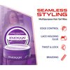 INNOVATION SMOKKIN Strong Hold Hair Gel, Edge Control, Braiding Gel, Locking & Twist Styling Wax, Versatile Styling Locking Gel Applicable To Diverse Hair Types. (Violetta 5.09 Fl oz)