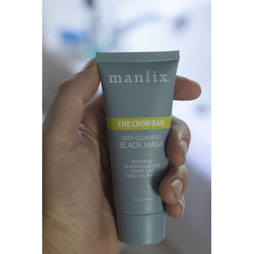 Manfix Deep Cleansing Black Charcoal Peel Off Face Mask, 2oz