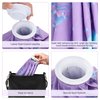 Shihanee 3 Pcs Ice Pack for Injuries, Reusable Hot Water Bag with Screw Top, Hot Cold for Sports Knee Head Leg Shoulder Back Injury, 6 Inch 9 Inch 10 Inch(Multicolor,Mermaid Style)