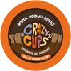 Crazy Cups Caffeinated Hot Chocolate, Molten Chocolate Souffle Pods For Keurig K Cups Machines, 100 Mg Of Caffeine Coffee Substitute Hot Cocoa Pods, 22 Count