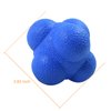 AIRLAXER Reaction Ball,Reflex Ball for Hand Eye Coordination Training,2.83 inch,Pack of 3-Blue,Yellow,Grey
