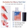 yehapp 15ml Gel Nail Polish Remover, Easily & Quickly Remove for Gel Polish, Professional Remove Gel Nail Polish, Gel Remover for Nails