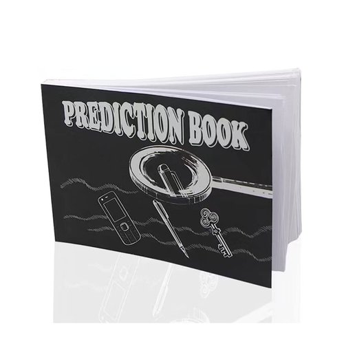Trantranapa Fun Magic Trick Prediction Book, Predict Your Heart, Magic Flip Book, Paper Toy, Simple Magic Tricks for Children, Unique Novelty Toys Amusements, Magic Prop Books for Kids Teens Adults