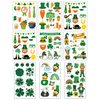 Shamrock Clover Tattoo st Patricks Day Stickers Irish Temporary Tattoos St Patricks Day Accessories Shamrock Patterned Tattoos Party Favors Decorations