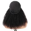 ISEE Wear and Go Glueless Wig Afro Kinky Curly Lace Front Wigs Human Hair 6x4 HD Lace Afro Curly Wigs for Women Lace Pre Cut Glueless Wigs Human Hair Pre Plucked 16 Inch