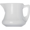 Carlisle FoodService Products Creamer Pitcher for Restaurant and Kitchen, Plastic, 3 Ounces, White