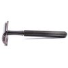 Parker Model 78R 3-Piece Closed Comb Safety Razor with 5 Parker Platinum Blades Included, (Graphite/Gun Metal)