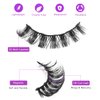 Russian Volume Strip Magnetic lashes,DD curly magnetic lashes, Magnetic eyelash with eyeliner kit, Reusable false lashes