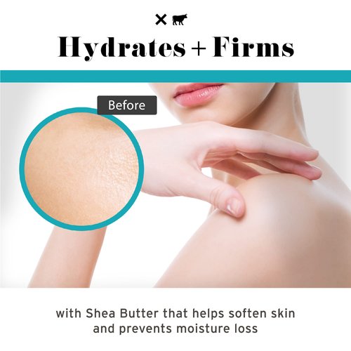 No B.S. (No Bad Stuff) Body Moisturizer, Lightweight Unscented Natural Lotion with Green Tea, Shea Butter, Lavender & Rose Hip Oil for Dry Skin, Vegan, Gluten Free, 4 FL Oz