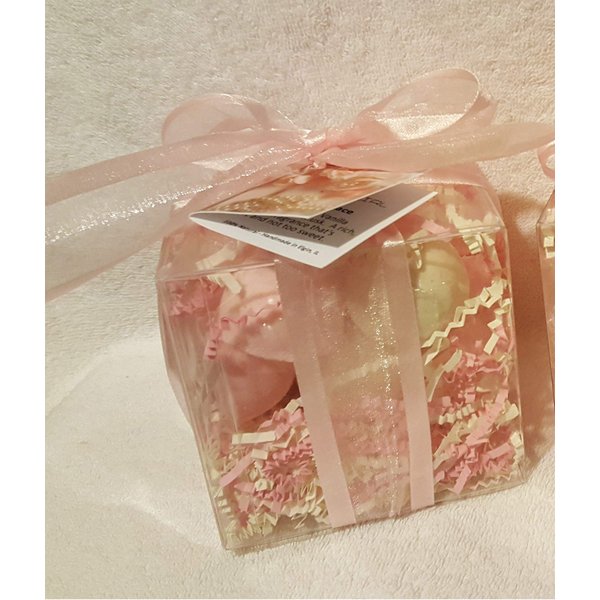 Spa Pure Vanilla Bath Bombs: Gift Set with 14 1 oz, ultra-moisturizing bath bombs, great for dry skin, makes a great gift