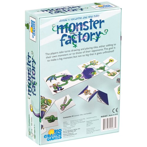 Monster Factory Board Game