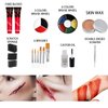 Kaynest Fake Blood Scar Wax SFX Makeup Kit, Fake Wound Modeling Scar Wax for Halloween Face Paint Makeup Stage Monster Zombie Vampire Special Effects Kit Makeup
