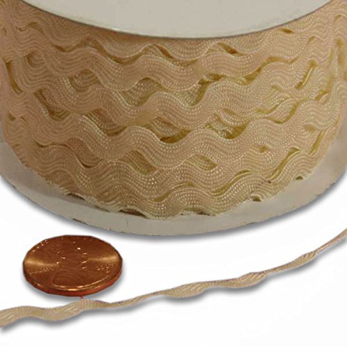 Paper Mart Ivory RIC Rac Trim - 5 mm x 25 yd