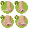 ZenToes Bunion Corrector Toe Separator Wraps Relieve Pain from Bunions and Hammer Toes 1 Pair (2 Count)