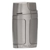 Xikar ELX Double Jet Flame Lighter with 9mm Cigar Punch, Ergonomic Design, G2 Gunmetal