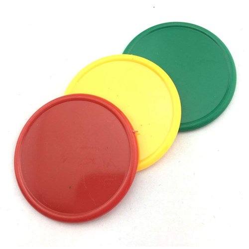 Smartdealspro 3 Color 1 1/2 Inch Plastic Counting Counters Poker Chips-Set of 100