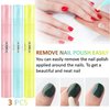 QIUFSSE Nail Polish Remover Pen, 3PCS Nail Polish Corrector Pen Polish Cuticle Clean Up Nail Polish Correction Pen Can Hold Nail Makeup Remover