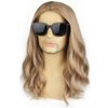 MAGQOO Blonde Wig for Men Long Curly Ash Blonde Wig Dirty Blonde Cosplay Costume Wig