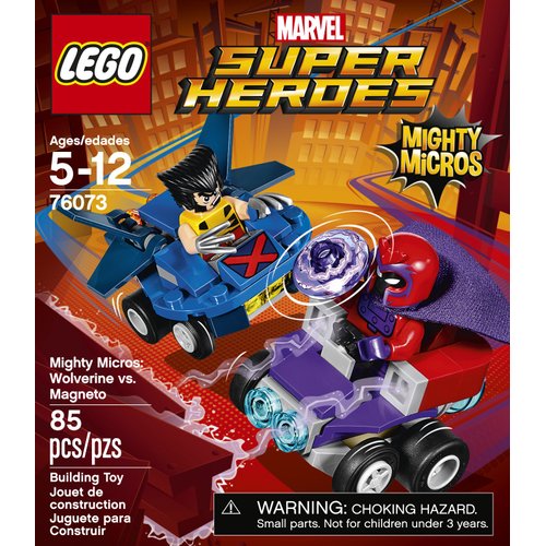 LEGO Super Heroes Mighty Micros: Wolverine Vs. Magneto 76073 Building Kit