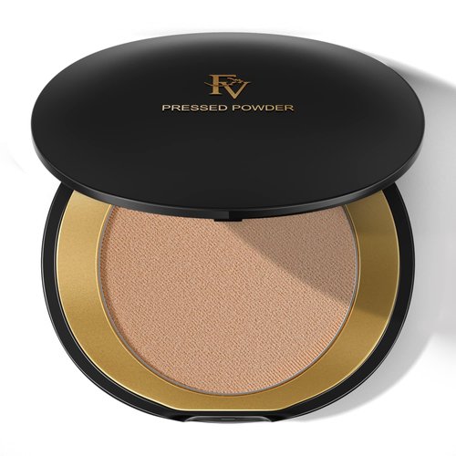 FV Matte Pressed Face Powder - Oil-Control &amp; Long-Lasting Medium Coverage for Oily, Dry &amp; Normal ...