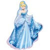 Cinderella Birthday Party 5pc Foil Balloons Bouquet Decorations
