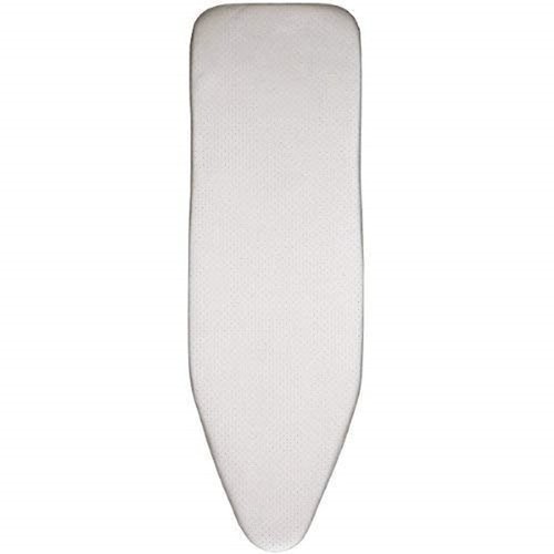 Brabantia Size B (49 x 15 inches) Replacement Ironing Board Cover with Durable Foam Layer (Metallized) Easy-Fit, 100% Cotton