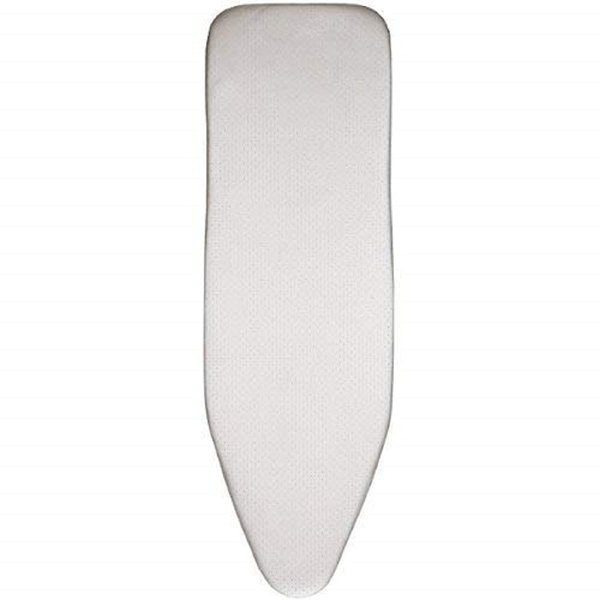 Brabantia Size B (49 x 15 inches) Replacement Ironing Board Cover with Durable Foam Layer (Metallized) Easy-Fit, 100% Cotton