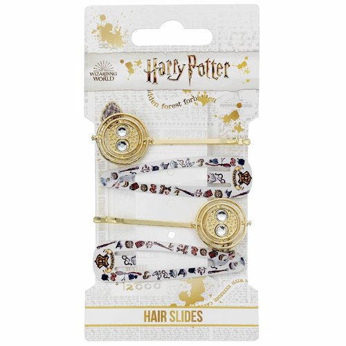 Harry Potter Official Time Turner Hair Clip Set by The Carat Shop