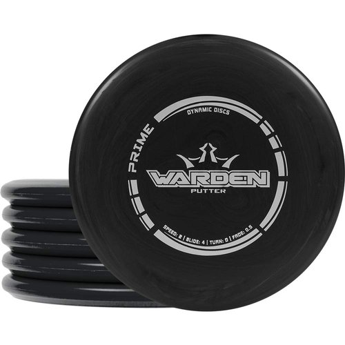 Dynamic Discs Prime Warden Putter 5 Pack | Disc Golf Putter Pack | Throwing Frisbee Golf Disc | Colors Will Vary (Prime)
