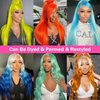 Resore 613 13x6 Lace Front Wig Human Hair 200 Density Straight Blonde Lace Front Wigs Human Hair 28 Inch Full & Thick 613 HD Lace Frontal Wig Human Hair Pre Plucked with Baby Hair for Women