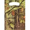 Creative Converting 75676 Hunting Camo Treat Bags Party Supplies, 9" x 6.5", Multicolor
