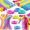 YZXODN 30 Pack Stretchy Strings Fidget Toys - Vibrant Sensory Toys Bulk for Kids and Adults Stress Relief - Anti-Anxiety Autism Toys - Perfect for Children's Day, Birthday Gifts, Party Favors