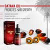 100% Pure Batana Oil for Hair Growth – Organic, Cold-Pressed, Nourishing Hair & Scalp Treatment from Honduras – Strengthens & Moisturizes – For Thicker, Healthier Hair – 2 fl oz