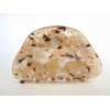 Generic Tan brown beige taupe marbled hair claw clip