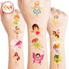 Woodland Fairy Tattoos Birthday Party Supplies Decorations Party Favors 96PCS Tattoos Stickers Cute Kids for Girls Boys Gifts Classroom School Prizes Themed Christmas