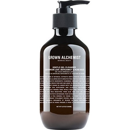 Grown Alchemist Gentle Gel Facial Cleanser - Geranium Leaf, Bergamot & Rose-Bud 200ml by Grown Alchemist