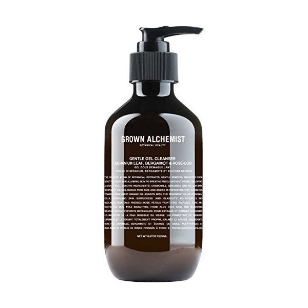 Grown Alchemist Gentle Gel Facial Cleanser - Geranium Leaf, Bergamot & Rose-Bud 200ml by Grown Alchemist